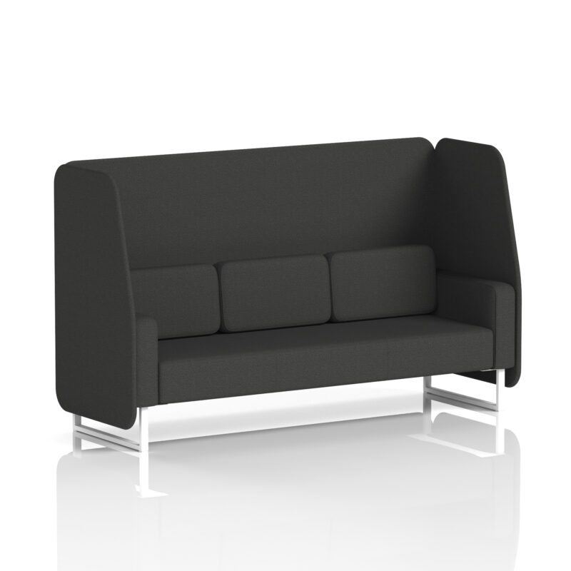 Stride Open Booth With White Legs in Single Tone - Image 63