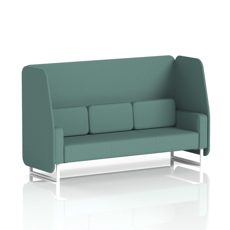 Stride Open Booth With White Legs in Single Tone - Image 75
