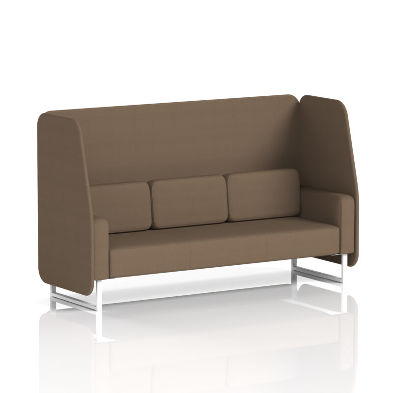 Stride Open Booth With White Legs in Single Tone - Image 81