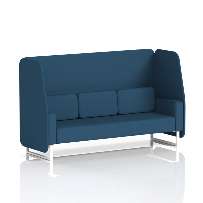 Stride Open Booth With White Legs in Single Tone - Image 87