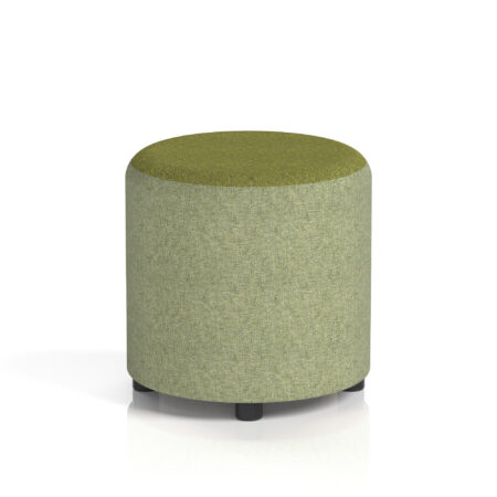 Knack Round Stool in Two Tone