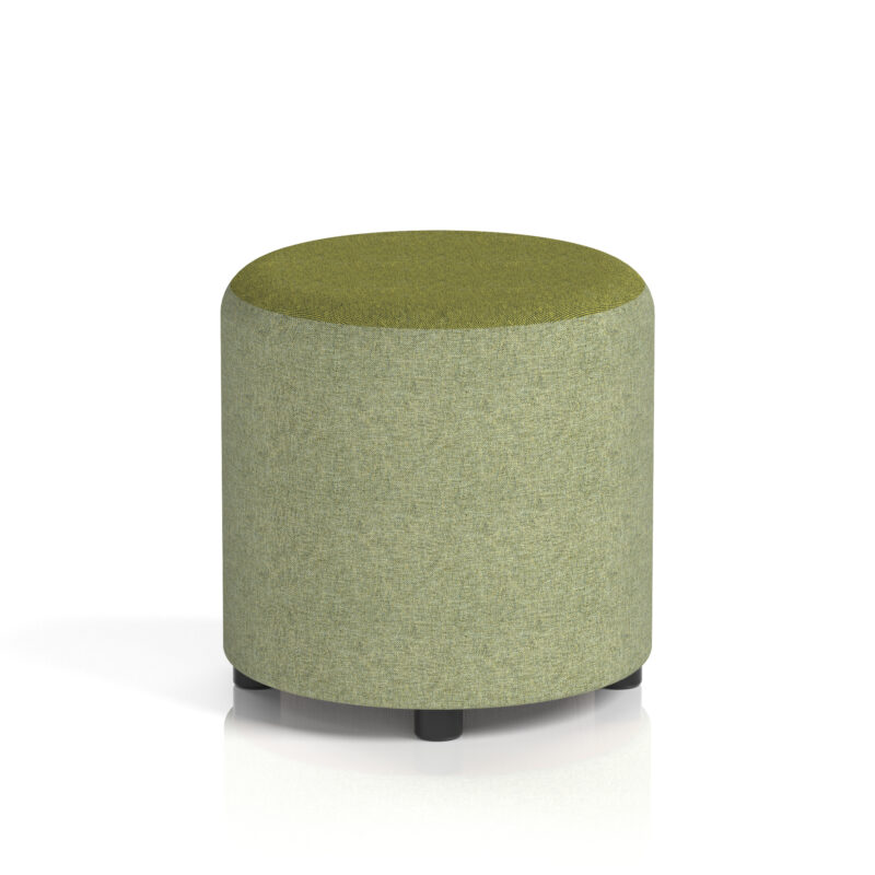 Knack Round Stool in Two Tone