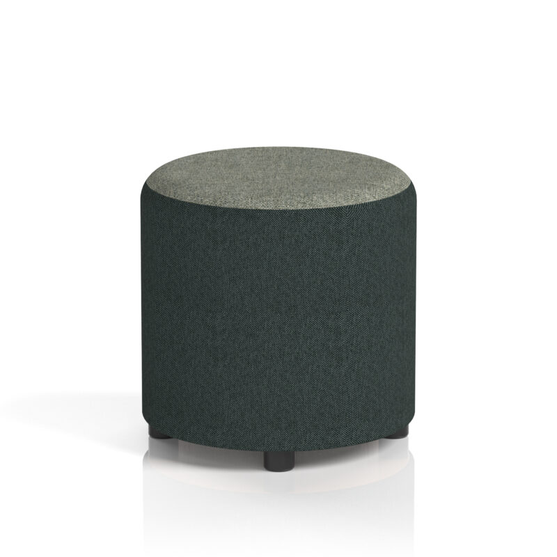 Knack Round Stool in Two Tone - Image 2