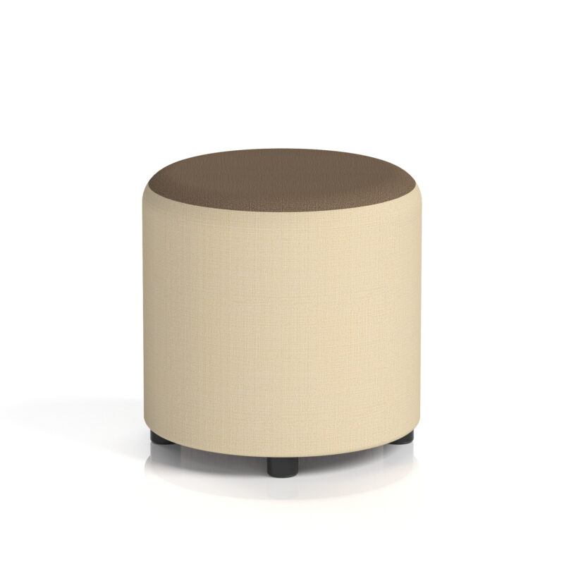 Knack Round Stool in Two Tone - Image 30