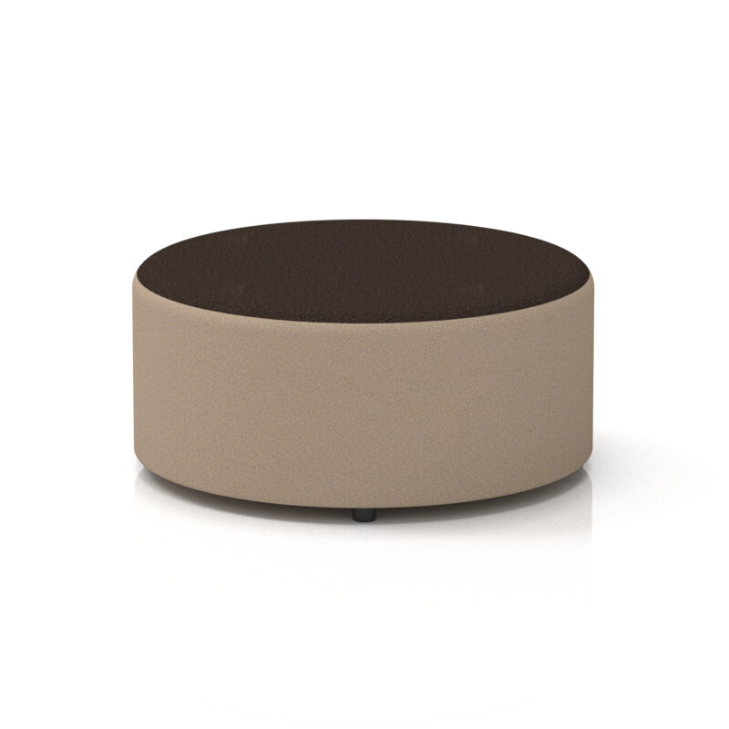 Knack Round Stool in Two Tone - Image 55