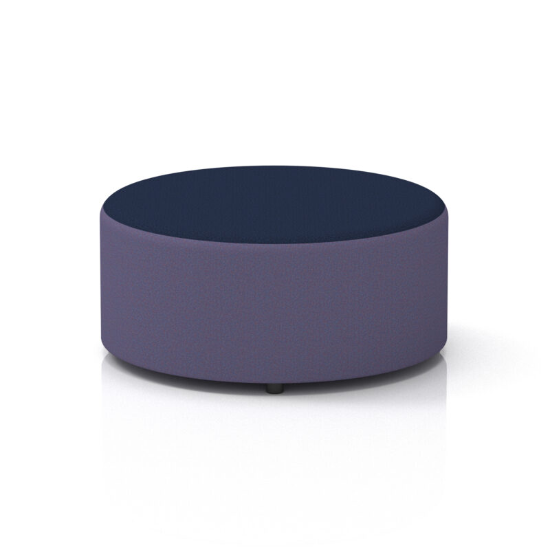 Knack Round Stool in Two Tone - Image 58