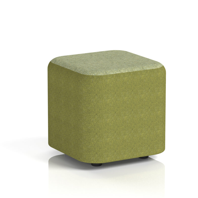 Knack Square Stool in Two Tone - Image 4