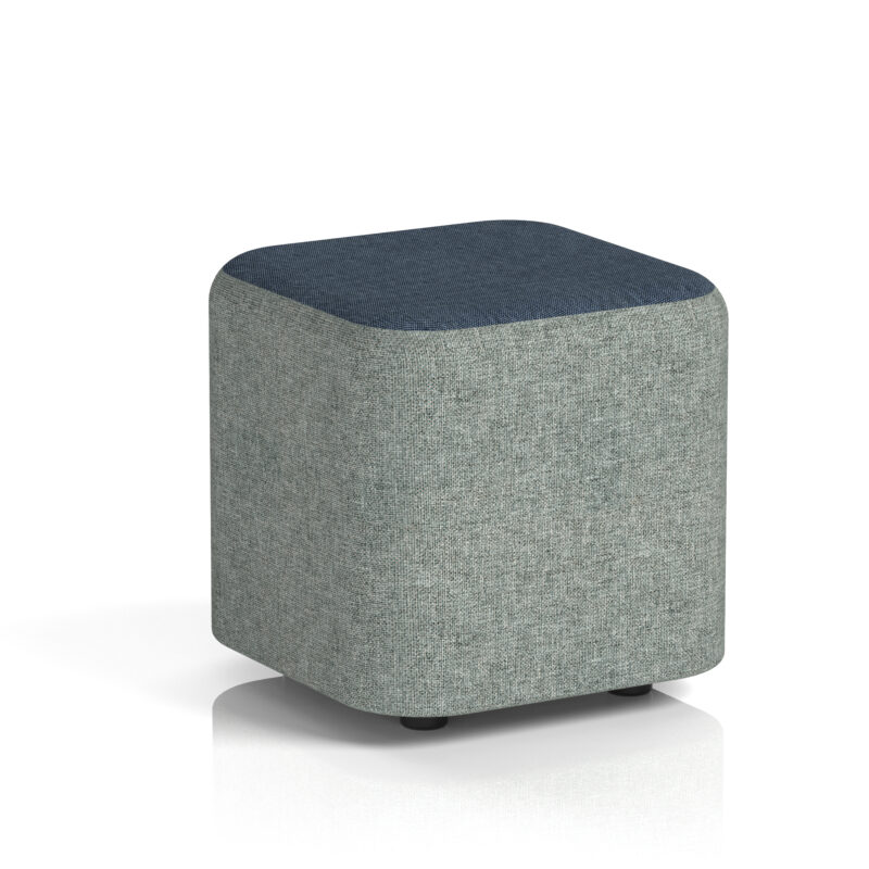 Knack Square Stool in Two Tone - Image 5