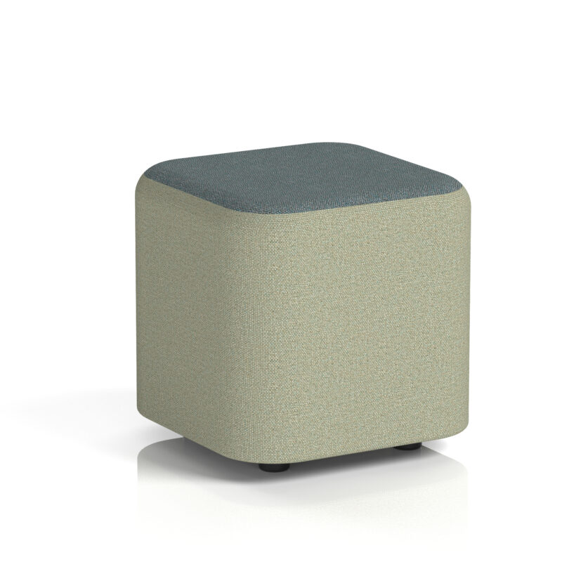 Knack Square Stool in Two Tone - Image 15