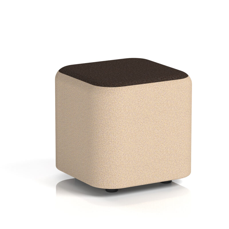 Knack Square Stool in Two Tone - Image 19