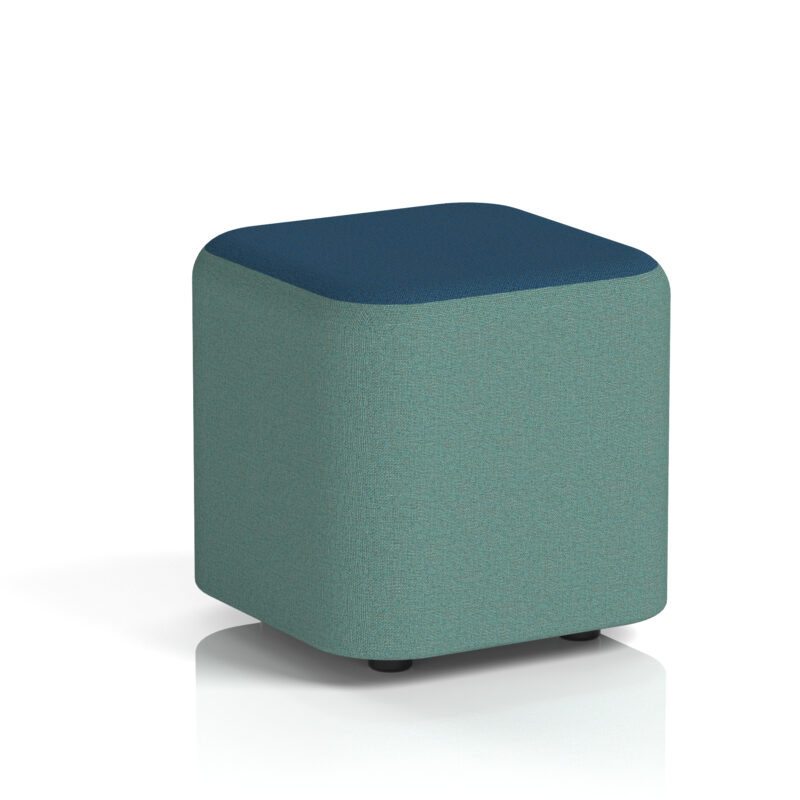 Knack Square Stool in Two Tone - Image 25