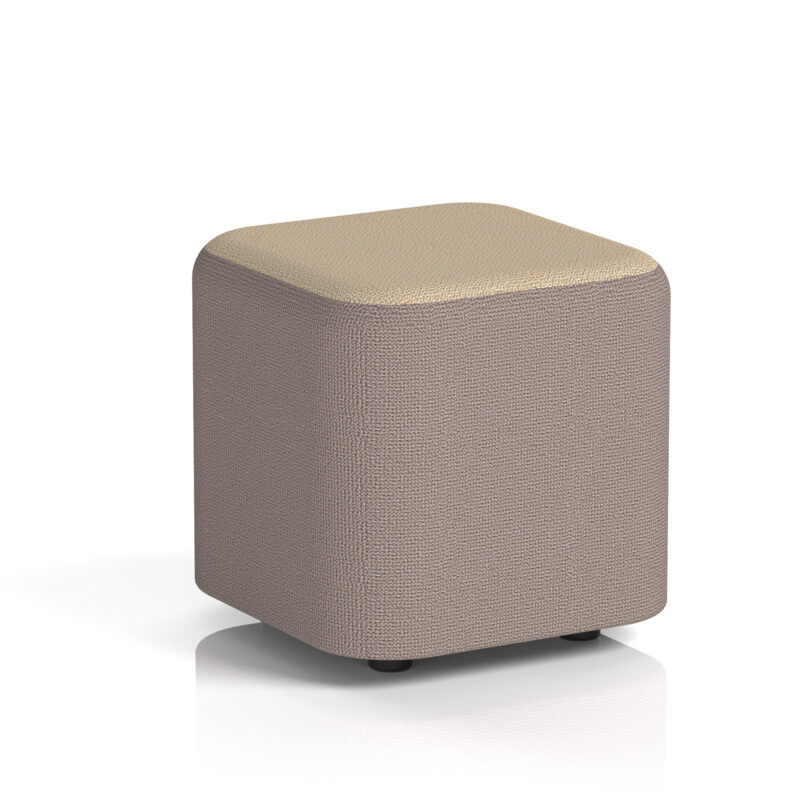 Knack Square Stool in Two Tone - Image 36