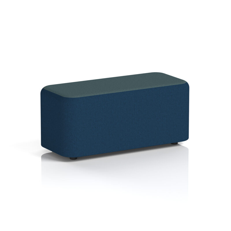 Knack Rectangular Stool in Two Tone - Image 8