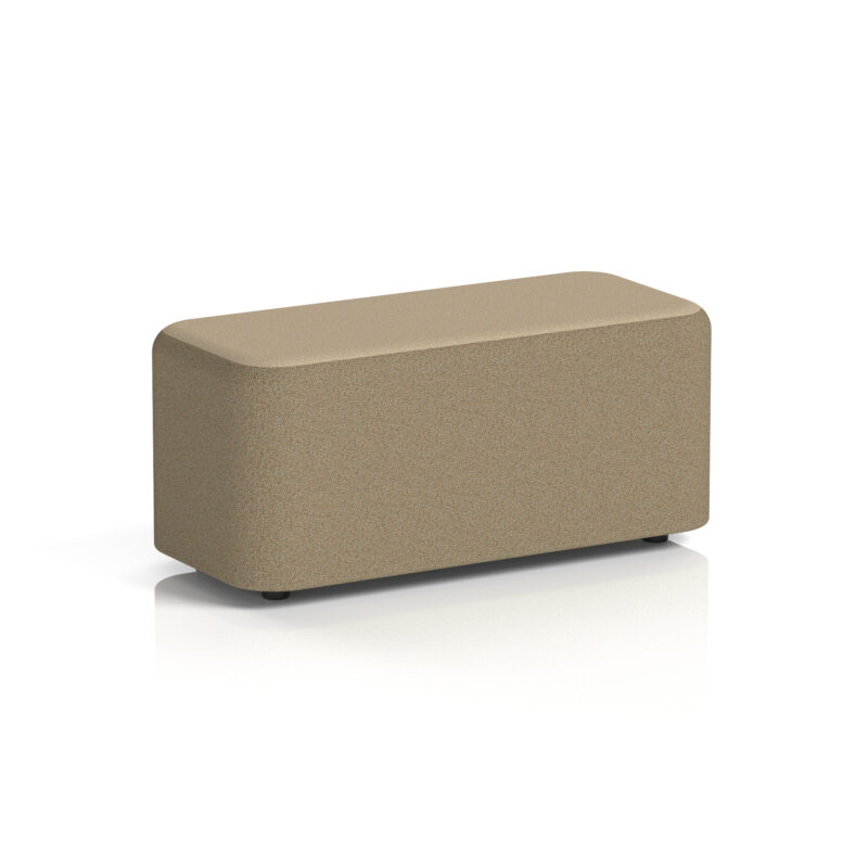 Knack Rectangular Stool in Two Tone - Image 13