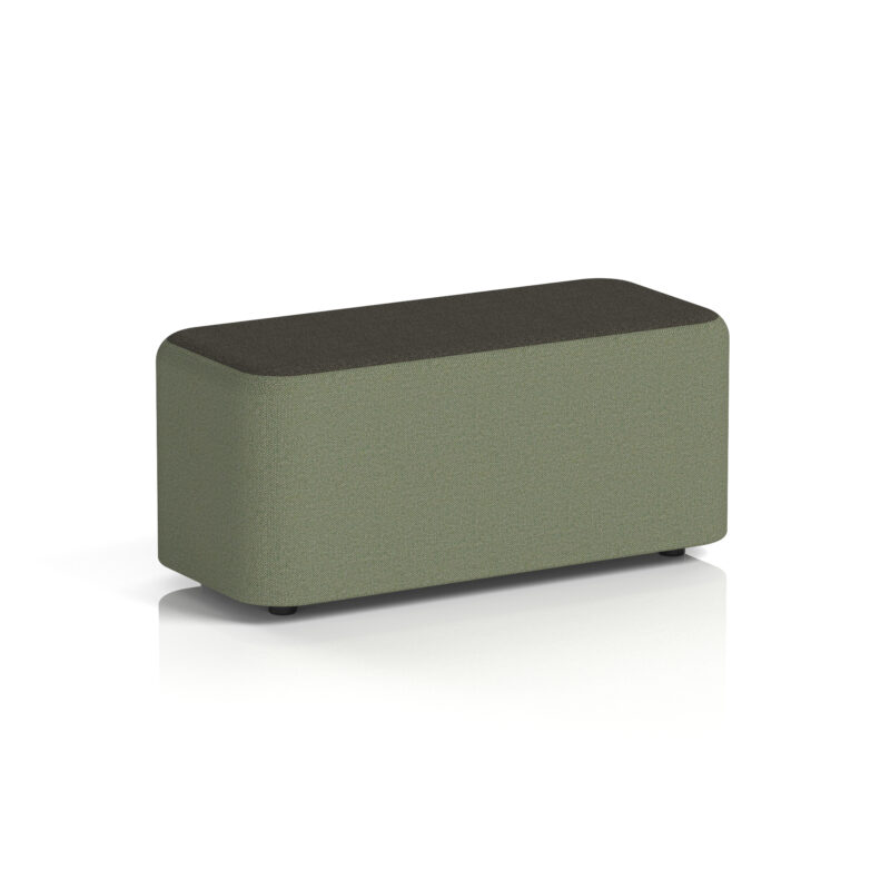 Knack Rectangular Stool in Two Tone - Image 14