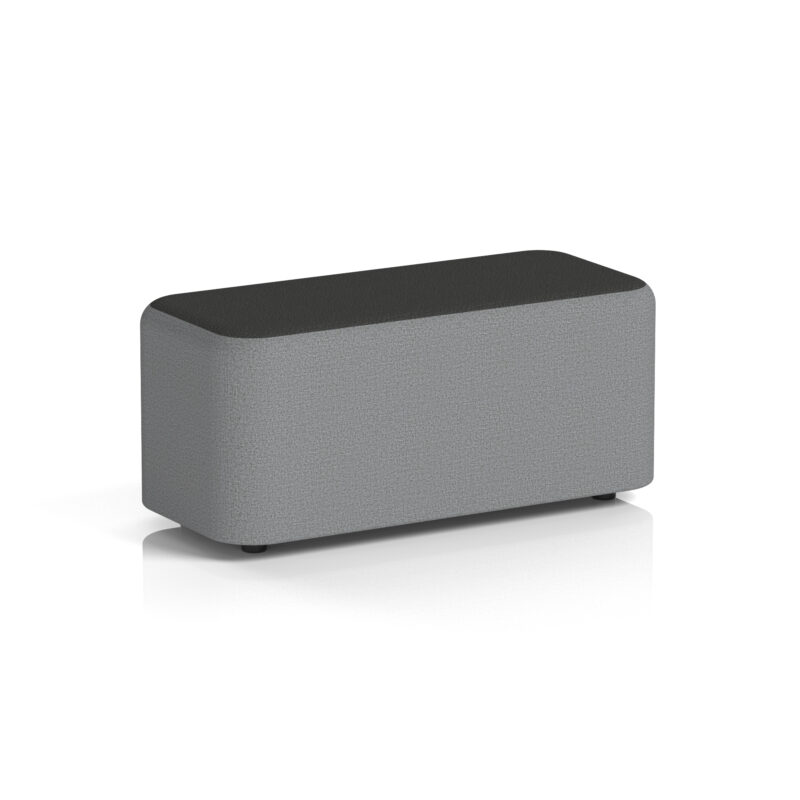 Knack Rectangular Stool in Two Tone - Image 23