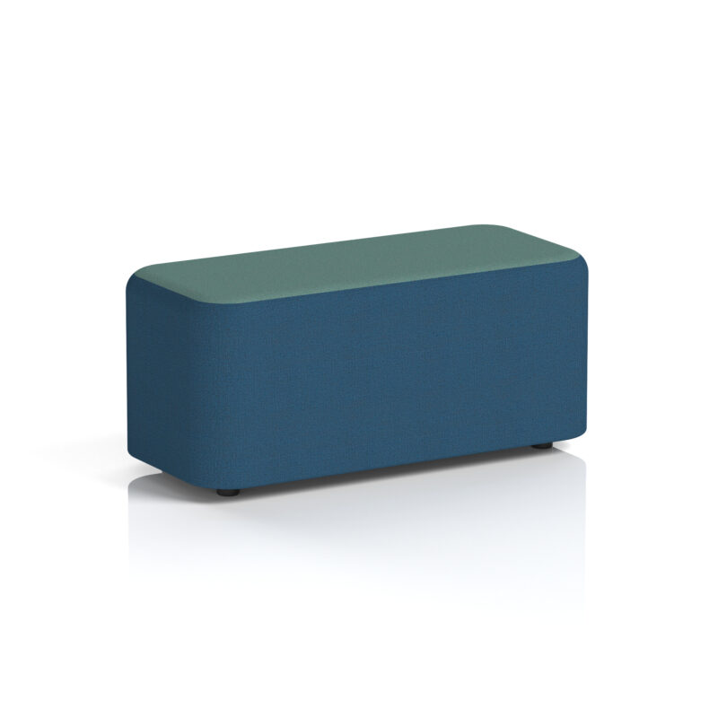 Knack Rectangular Stool in Two Tone - Image 29