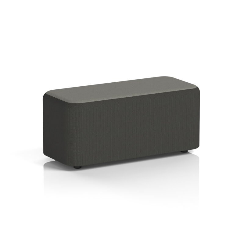 Knack Rectangular Stool in Two Tone - Image 35