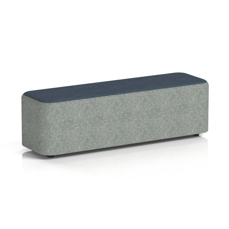Knack Rectangular Stool in Two Tone - Image 41