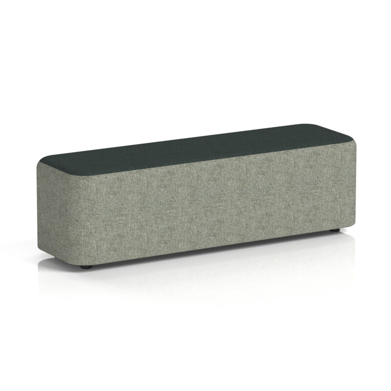 Knack Rectangular Stool in Two Tone - Image 42