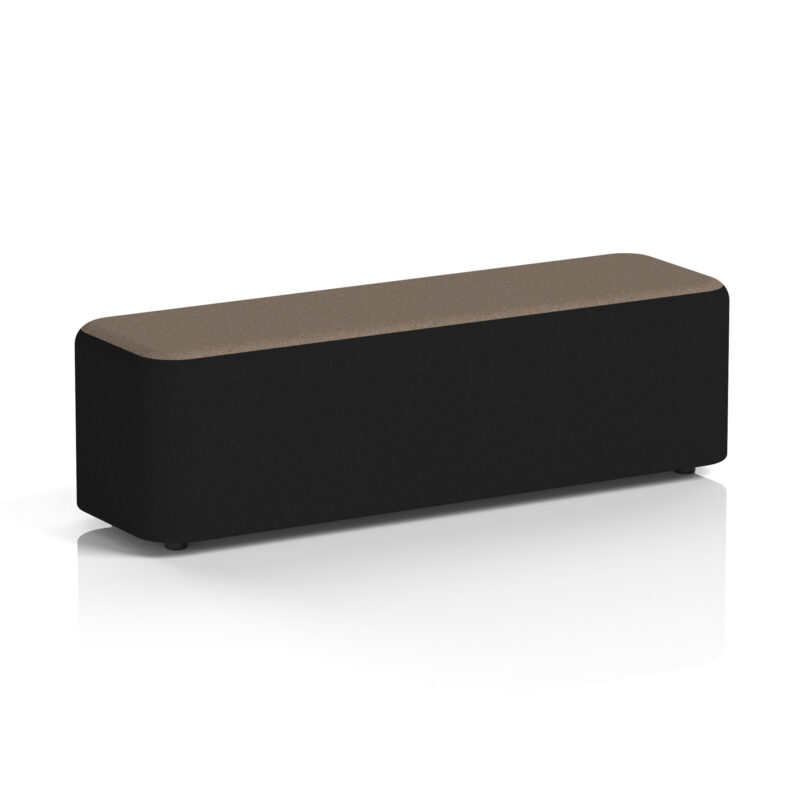 Knack Rectangular Stool in Two Tone - Image 45