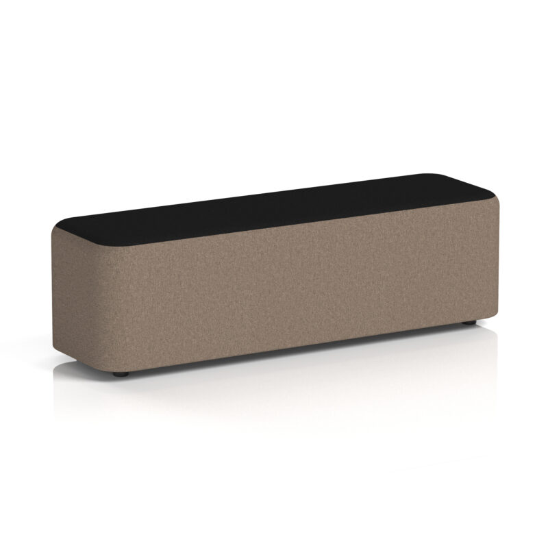 Knack Rectangular Stool in Two Tone - Image 48