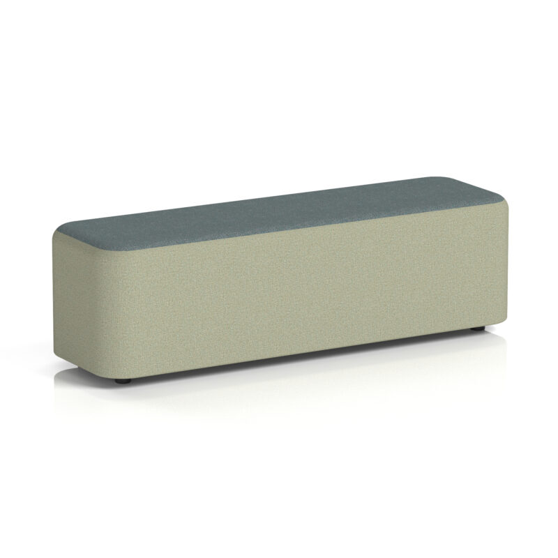 Knack Rectangular Stool in Two Tone - Image 51