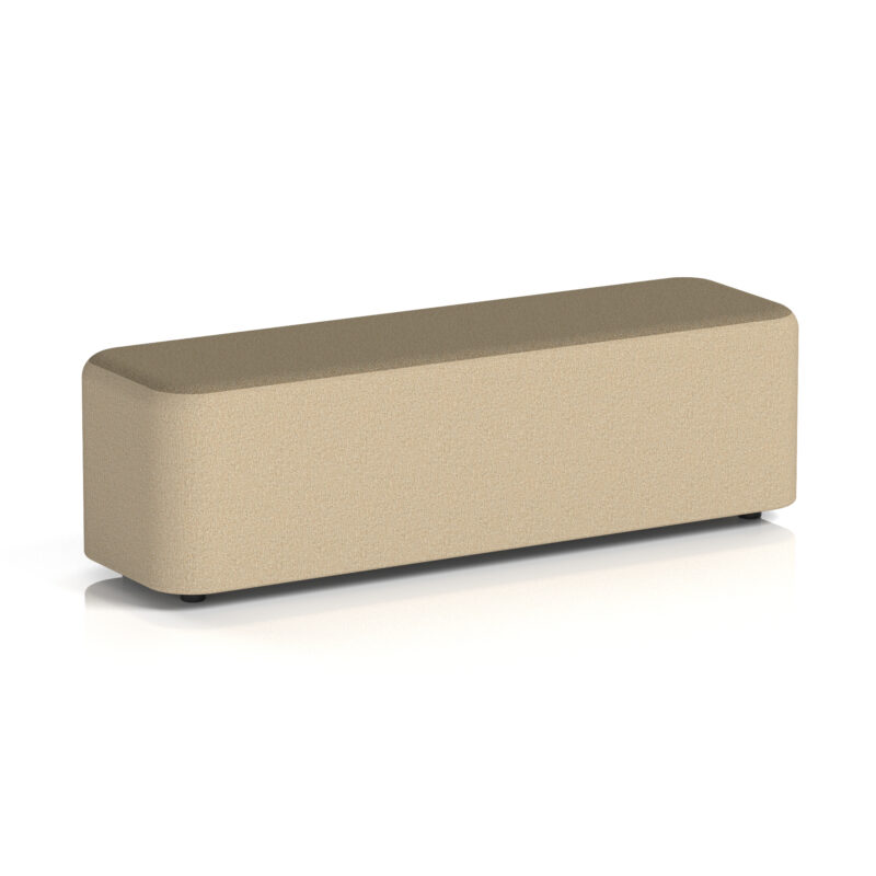Knack Rectangular Stool in Two Tone - Image 53