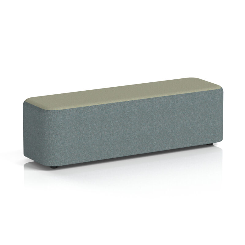 Knack Rectangular Stool in Two Tone - Image 54
