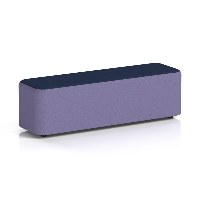 Knack Rectangular Stool in Two Tone - Image 58
