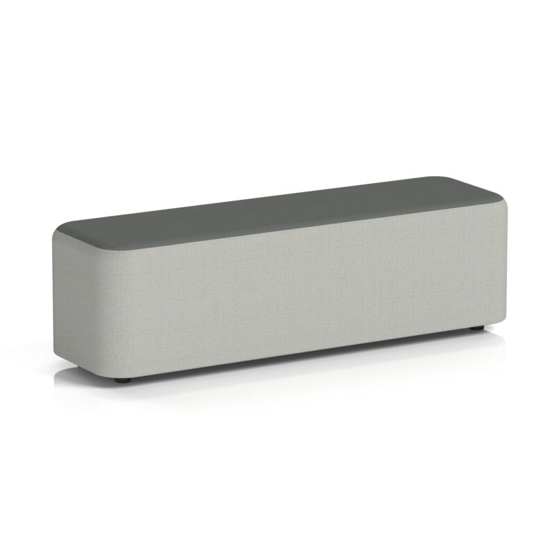 Knack Rectangular Stool in Two Tone - Image 64