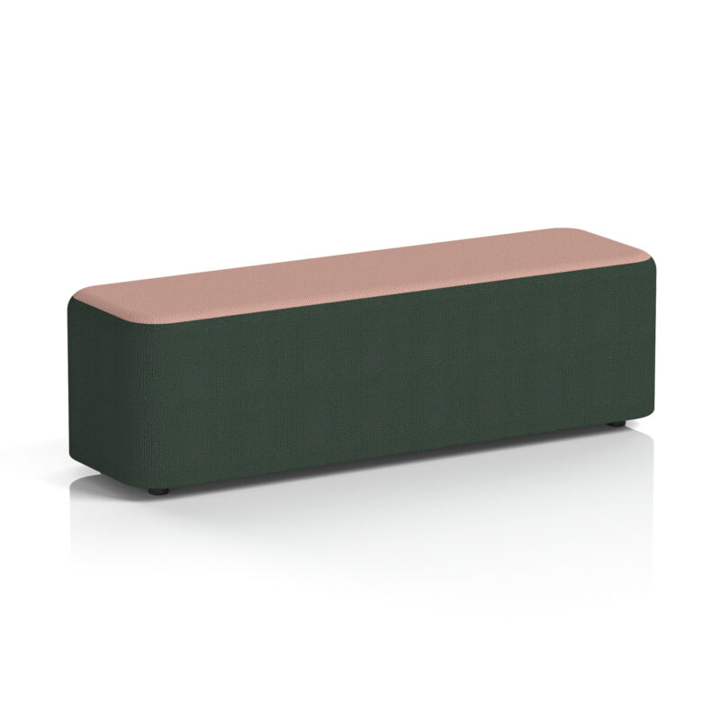 Knack Rectangular Stool in Two Tone - Image 69