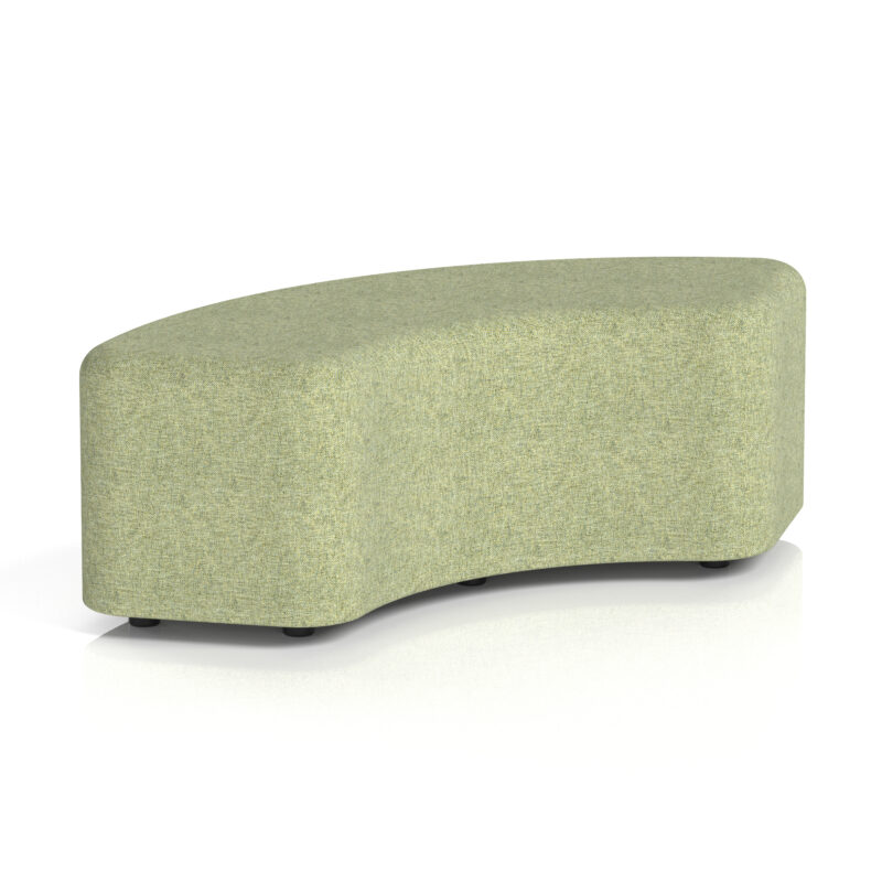 Knack Curved Stool in Single Tone