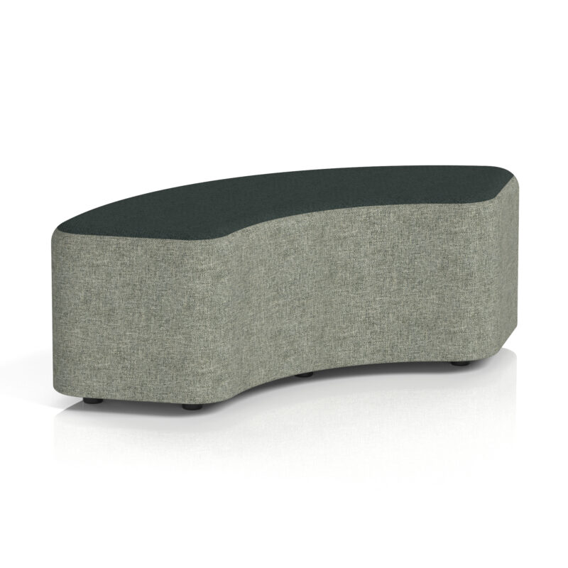 Knack Curved Stool in Two Tone - Image 6