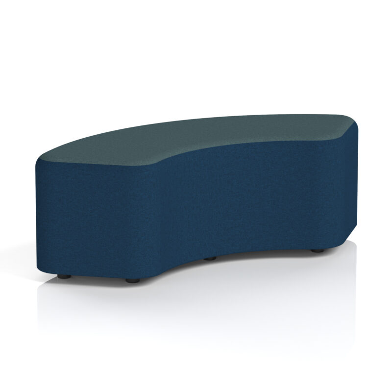 Knack Curved Stool in Two Tone - Image 8
