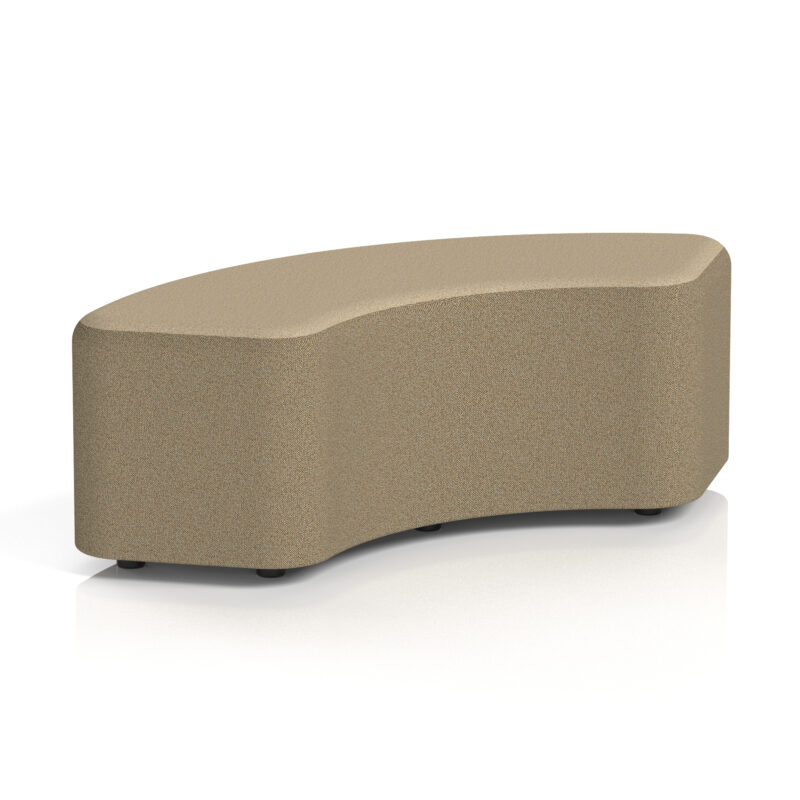 Knack Curved Stool in Two Tone - Image 13