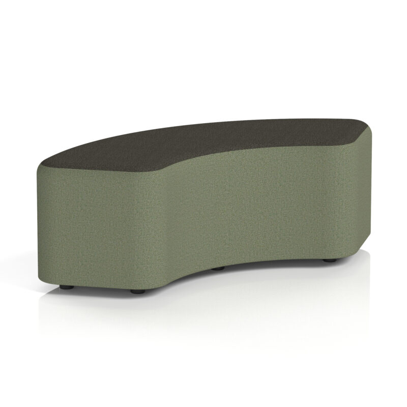 Knack Curved Stool in Two Tone - Image 14