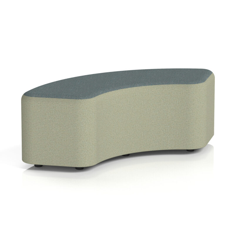 Knack Curved Stool in Two Tone - Image 15