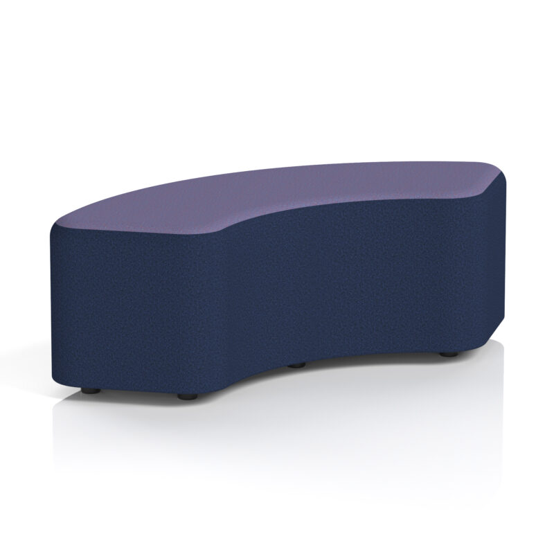 Knack Curved Stool in Two Tone - Image 20