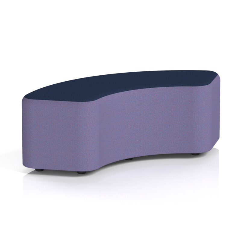 Knack Curved Stool in Two Tone - Image 22