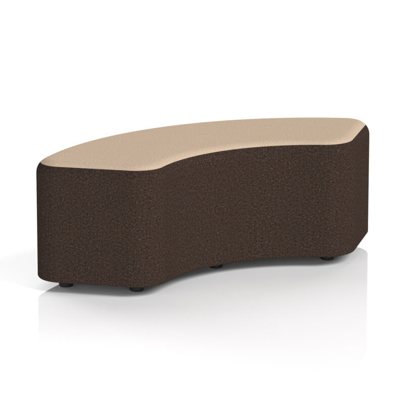 Knack Curved Stool in Two Tone - Image 24