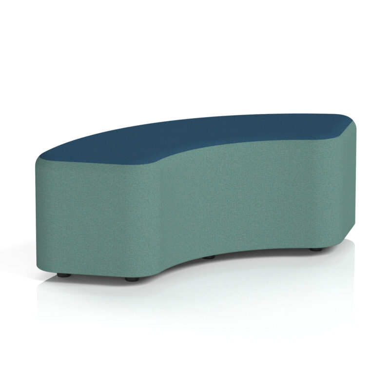 Knack Curved Stool in Two Tone - Image 25