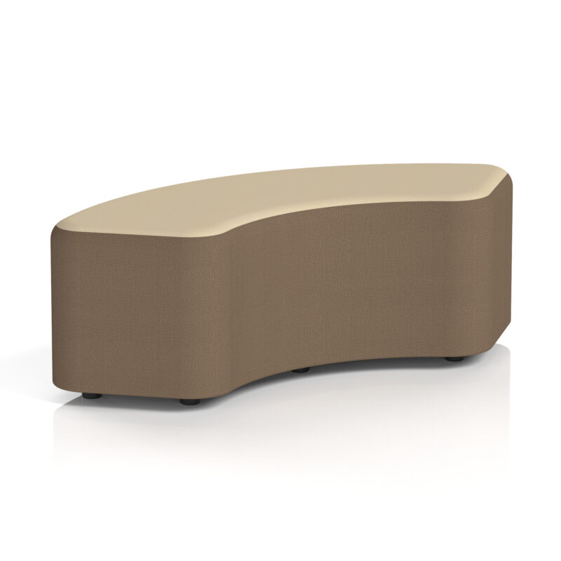 Knack Curved Stool in Two Tone - Image 27
