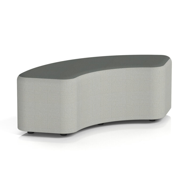 Knack Curved Stool in Two Tone - Image 28