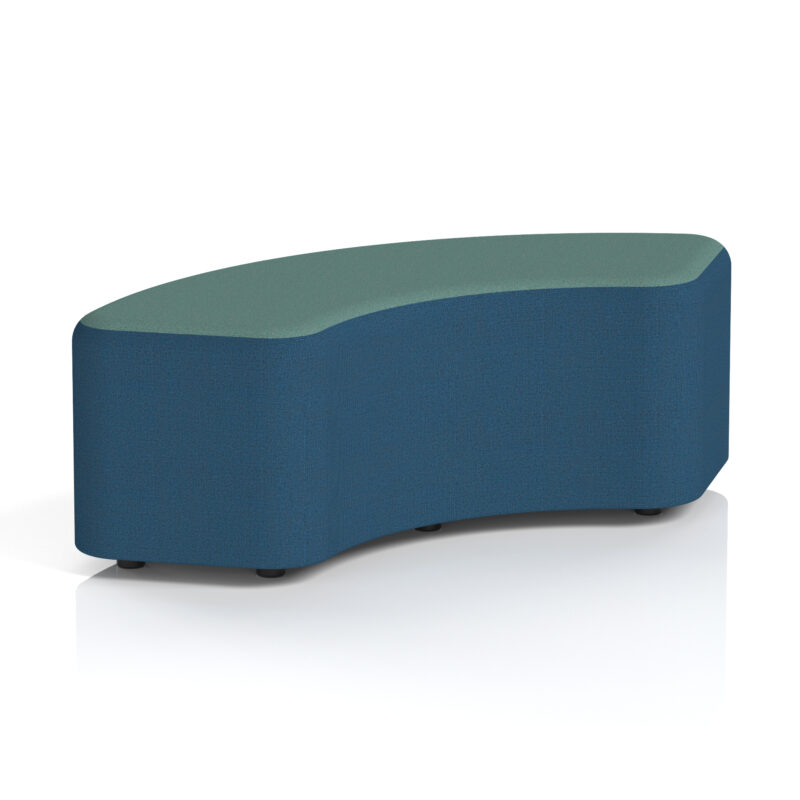Knack Curved Stool in Two Tone - Image 29