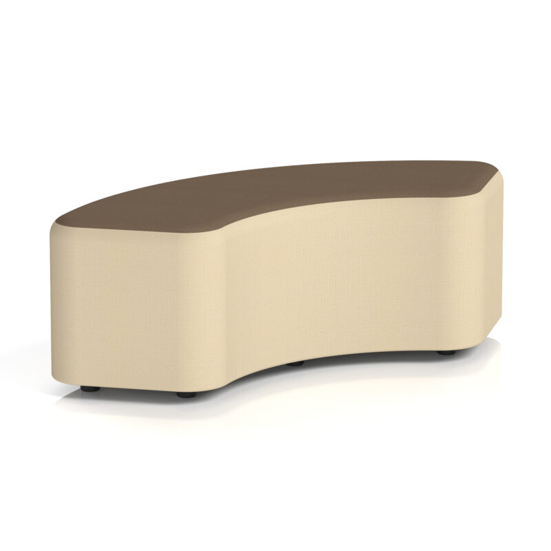 Knack Curved Stool in Two Tone - Image 30