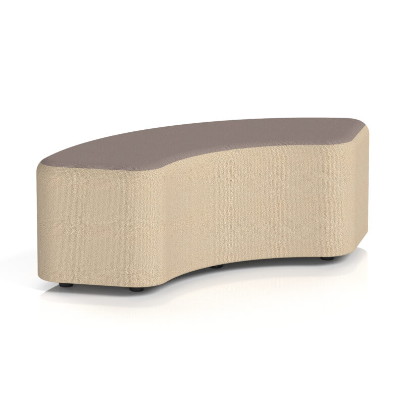Knack Curved Stool in Two Tone - Image 31
