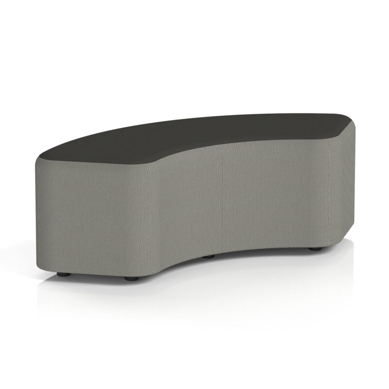 Knack Curved Stool in Two Tone - Image 32