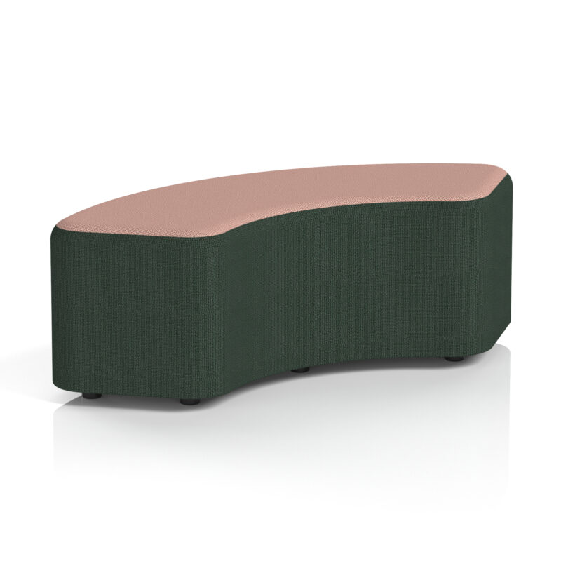 Knack Curved Stool in Two Tone - Image 33