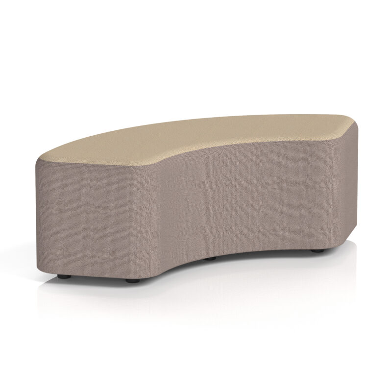 Knack Curved Stool in Two Tone - Image 36